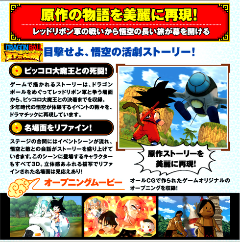 Medamaを探すzoo ドラゴンボール無印 Wii